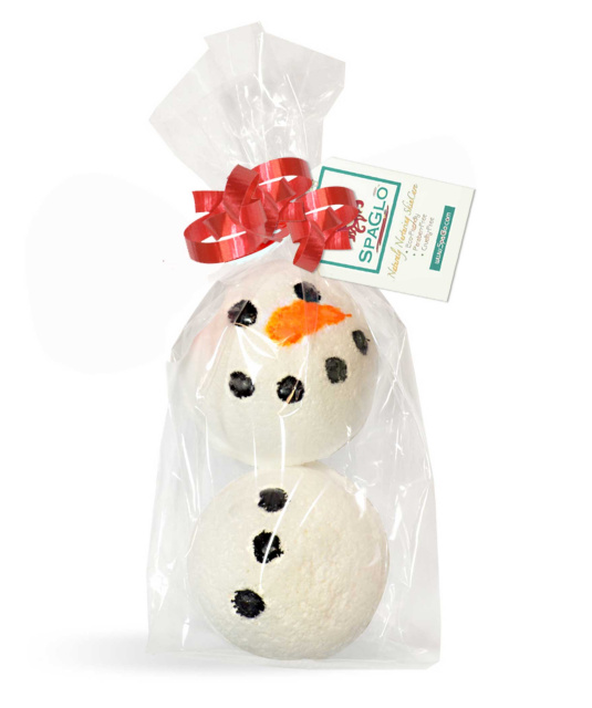 SpaGlo Snowman Bath Bomb